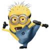 Стикер 22 Набор эмоджи по мульту «Minions Миньоны»