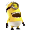 Стикер 30 Набор эмоджи по мульту «Minions Миньоны»