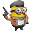 Стикер 18 Набор эмоджи по мульту «Minions Миньоны»