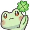 Стикер 34 Mint The Frog