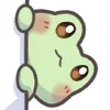 Стикер 24 Mint The Frog