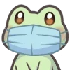 Стикер 16 Mint The Frog