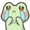 Стикер 12 Mint The Frog