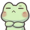 Стикер 10 Mint The Frog