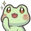 Стикер 20 Mint The Frog