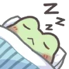 Стикер 38 Mint The Frog