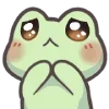 Стикер 13 Mint The Frog
