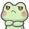 Стикер 9 Mint The Frog