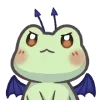 Стикер 37 Mint The Frog