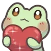 Стикер 29 Mint The Frog