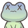 Стикер 7 Mint The Frog