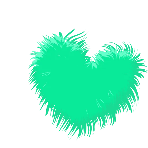 ❤️ Эмодзи «Wool Letters Mint» для Telegram