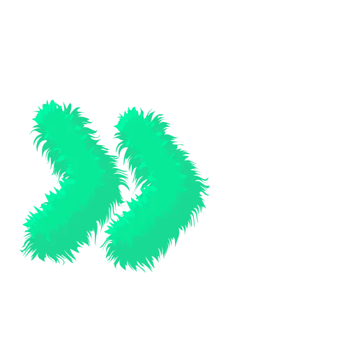 Стикер 53 Wool Letters Mint