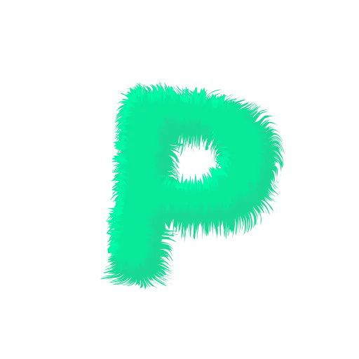 Стикер 18 Wool Letters Mint