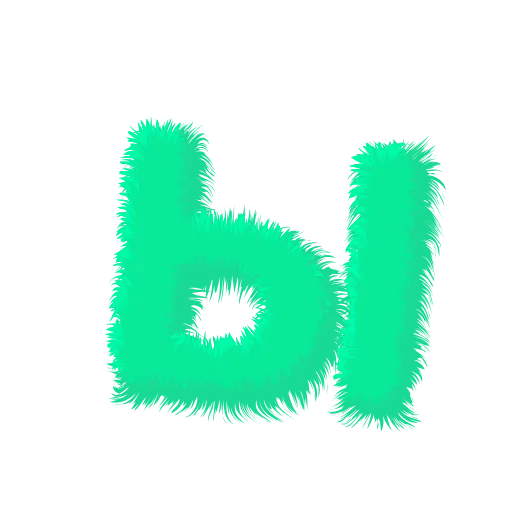 Стикер 29 Wool Letters Mint