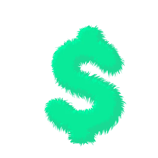 👍 Эмодзи «Wool Letters Mint» для Telegram