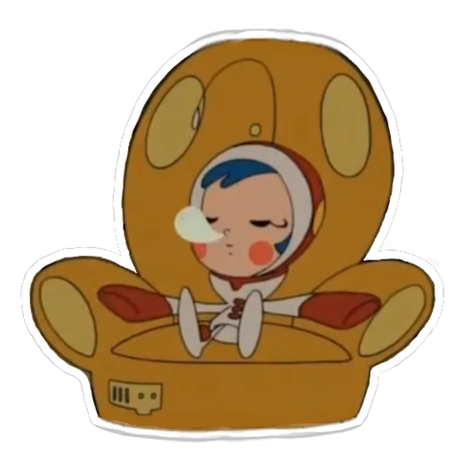 💤 Стикер «Milk Chan (Super Milk Chan)» для Telegram