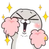 Стикер 8 Miss Rabbit