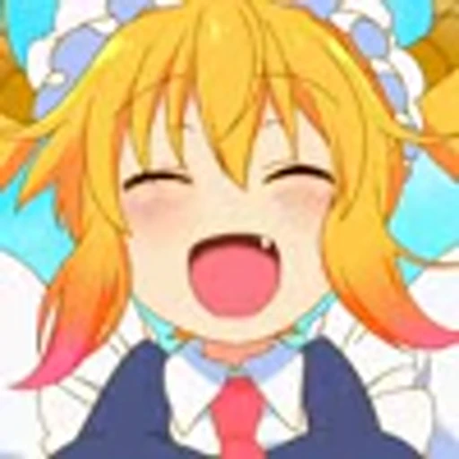 🥳 Эмодзи «Miss Kobayashi's DM» для Telegram