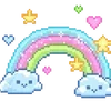 Стикер 3 Pixel