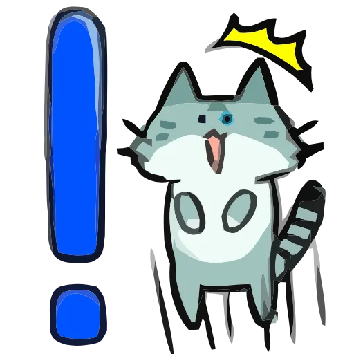 Стикер 23 Mixcat