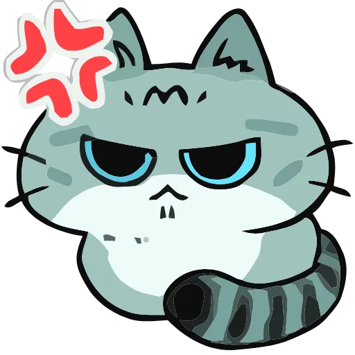 Стикер 8 Mixcat