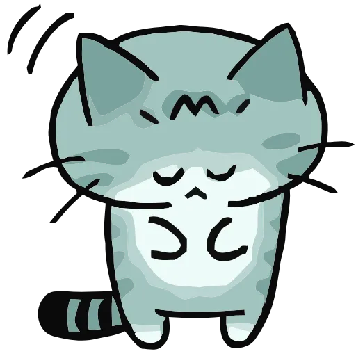 Стикер 16 Mixcat