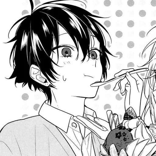 😟 Стикер «Miyamura» для Telegram