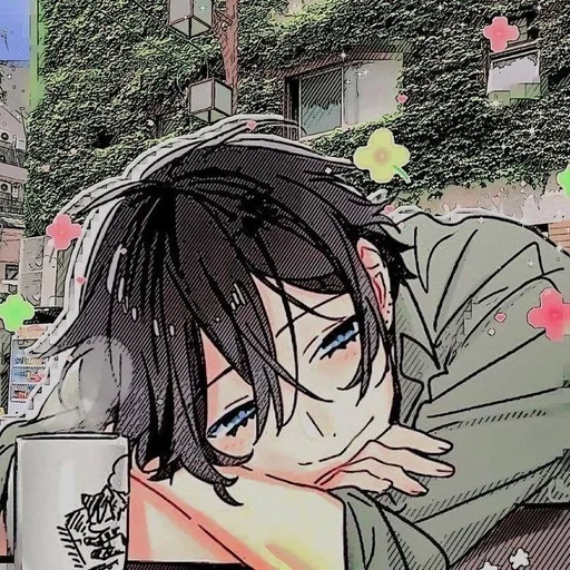🤗 Стикер «Miyamura» для Telegram
