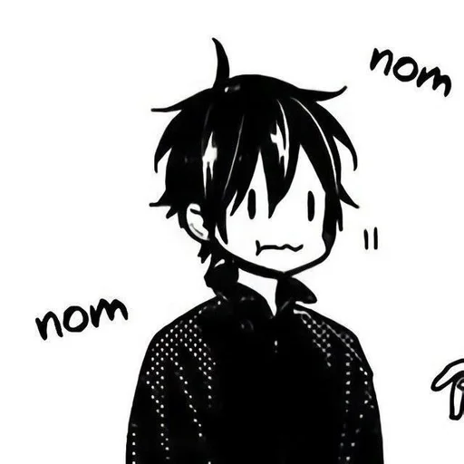 👀 Стикер «Miyamura» для Telegram
