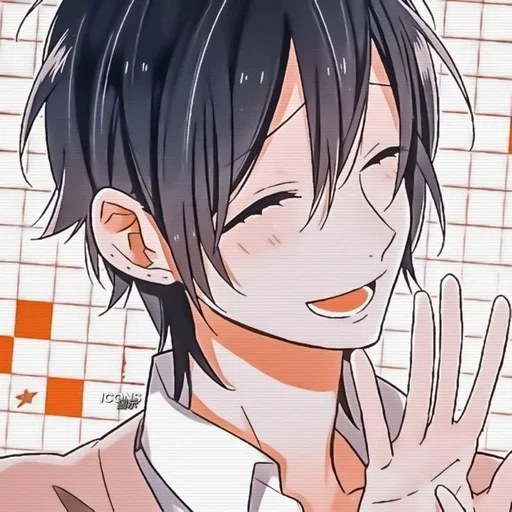 🥰 Стикер «Miyamura» для Telegram