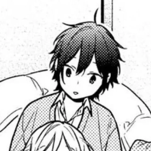 😶 Стикер «Miyamura» для Telegram