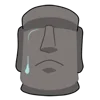 Стикер 9 Moai Stone