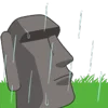 Стикер 18 Moai Stone