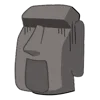 Стикер 26 Moai Stone