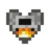 Стикер 28 Набор эмоджи по игре «Minecraft [Майнкрафт]» в сердечках
