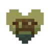 Стикер 21 Набор эмоджи по игре «Minecraft [Майнкрафт]» в сердечках