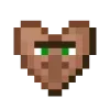 Стикер 11 Набор эмоджи по игре «Minecraft [Майнкрафт]» в сердечках