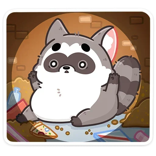 🍕 Стикер «Мокко» для Telegram