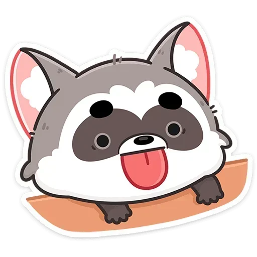 😛 Стикер «Мокко» для Telegram
