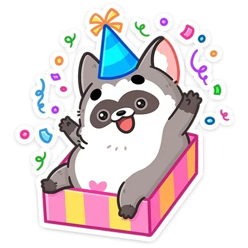🥳 Стикер «Мокко» для Telegram