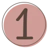 Стикер 45 Mocha Mousse