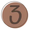 Стикер 47 Mocha Mousse
