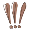 Стикер 60 Mocha Mousse