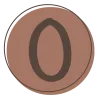 Стикер 54 Mocha Mousse
