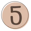 Стикер 49 Mocha Mousse