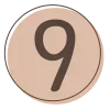 Стикер 53 Mocha Mousse