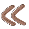Стикер 56 Mocha Mousse
