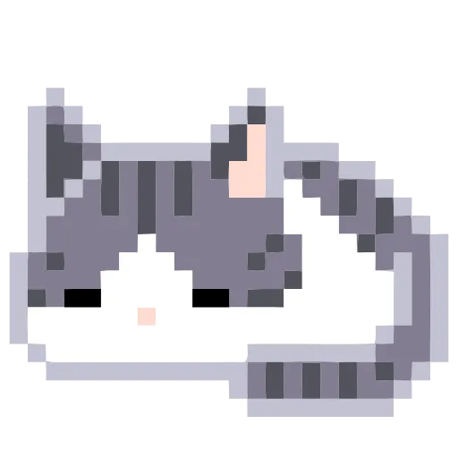 Стикер 17 Mochi Neko