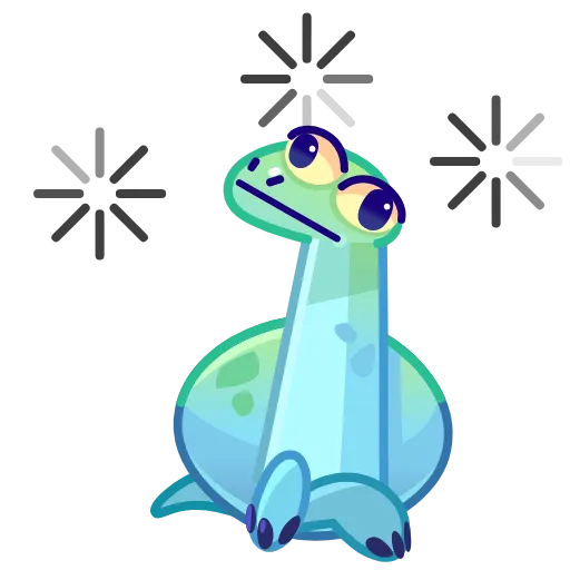 Стикер 35 Modern Dinosaur
